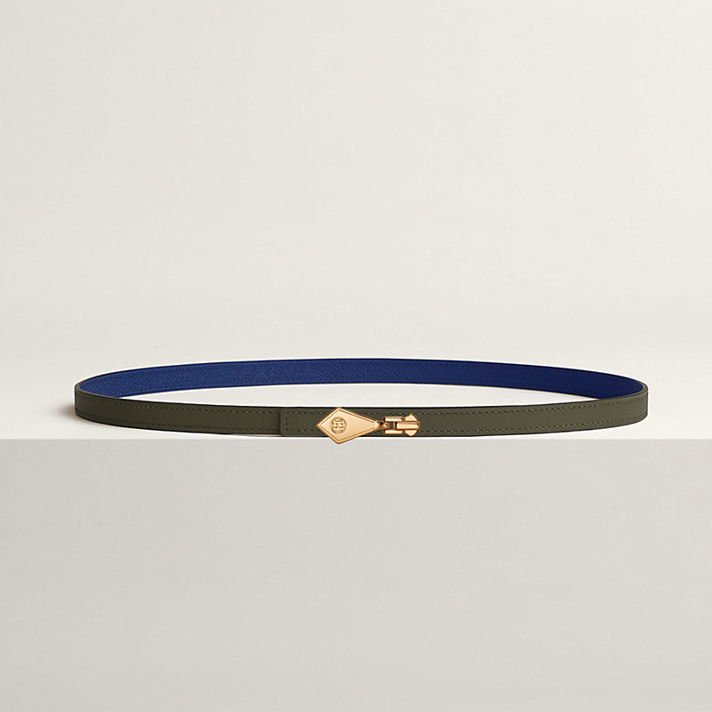 Fermetout belt buckle & Reversible leather strap 13 mm