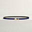 Fermetout belt buckle & Reversible leather strap 13 mm, view 2 of 2