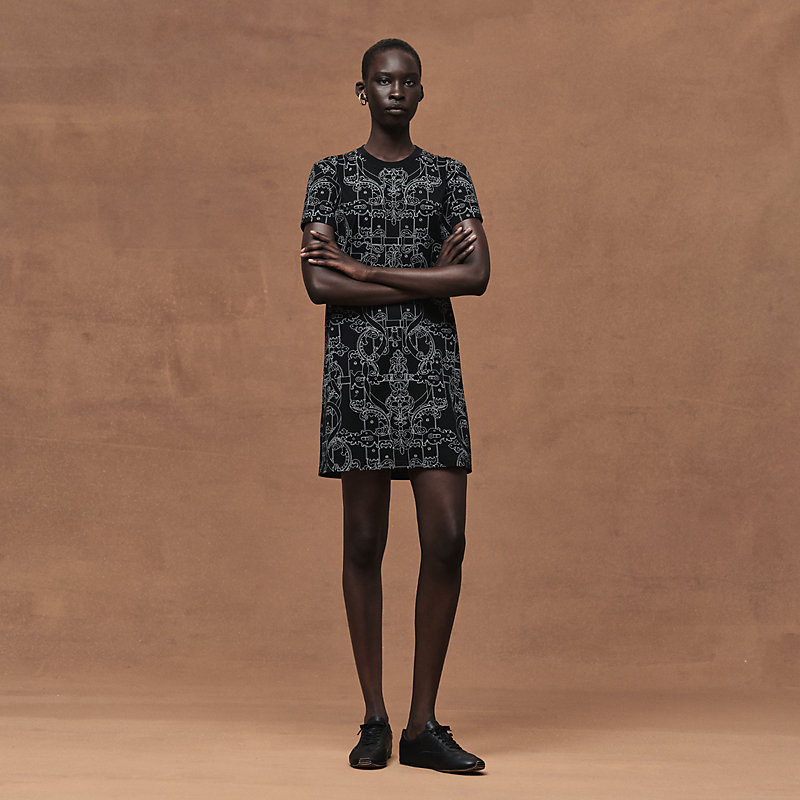 "Ferronnerie Remix" straight dress