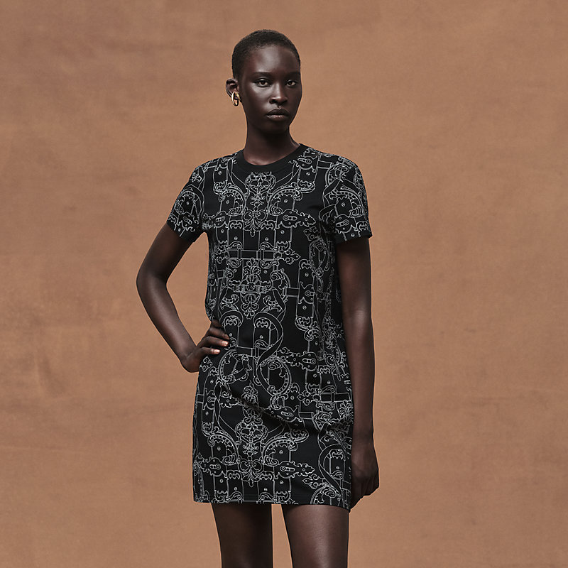 "Ferronnerie Remix" straight dress