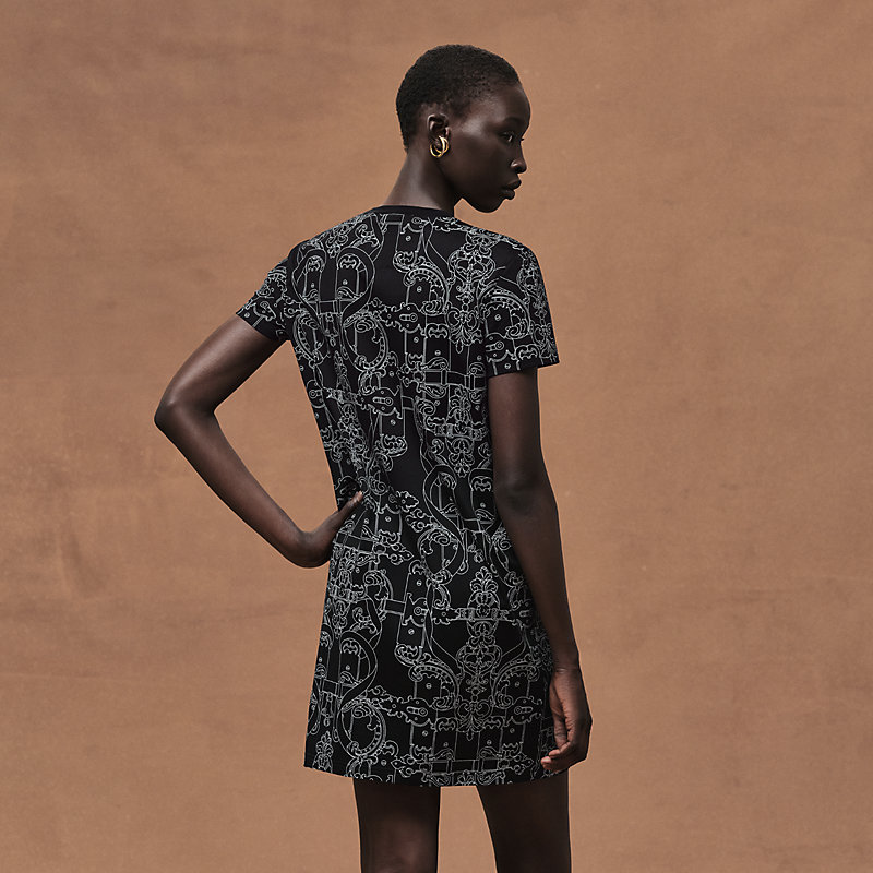 "Ferronnerie Remix" straight dress