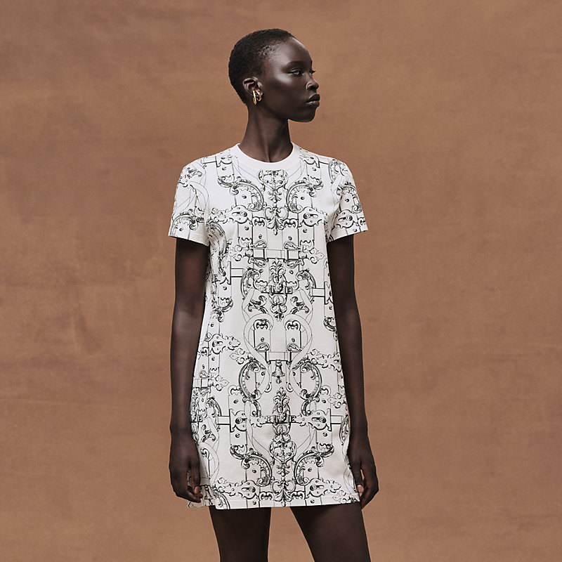 "Ferronnerie Remix" straight dress