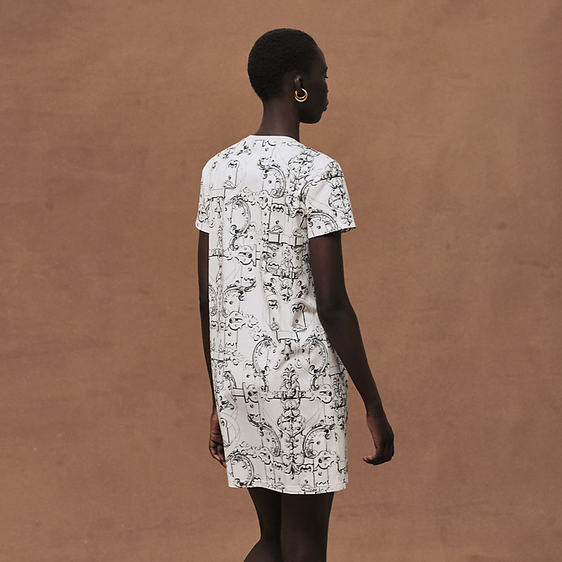 "Ferronnerie Remix" straight dress