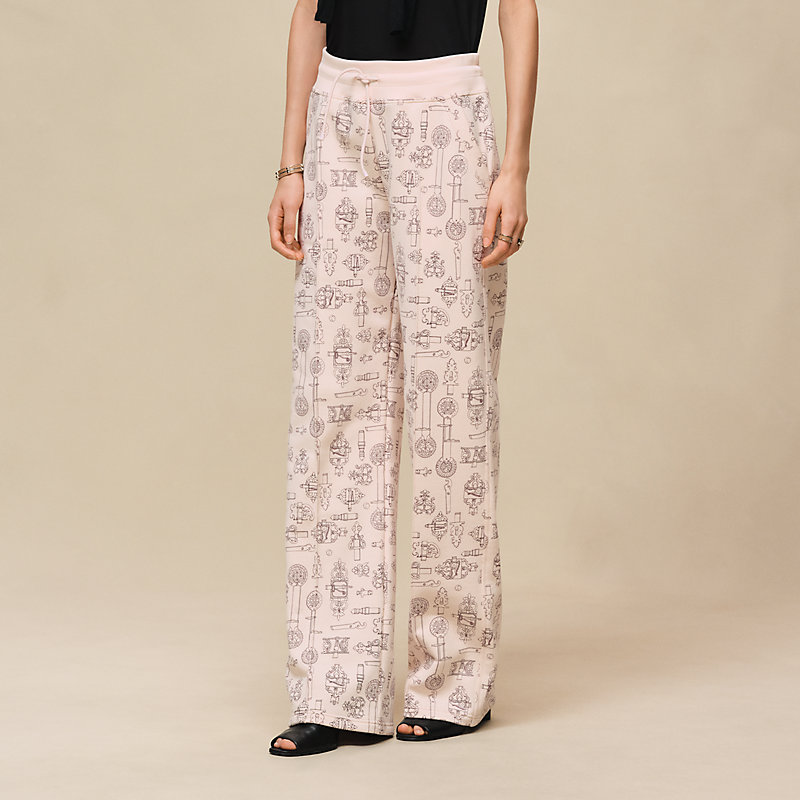"Ferronnerie Remix" wide pants