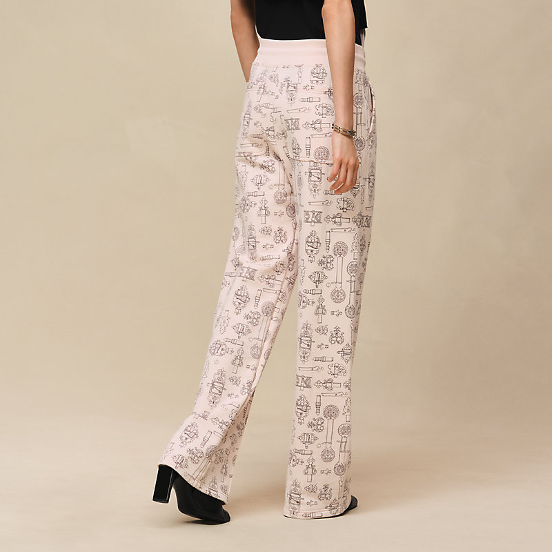 "Ferronnerie Remix" wide pants