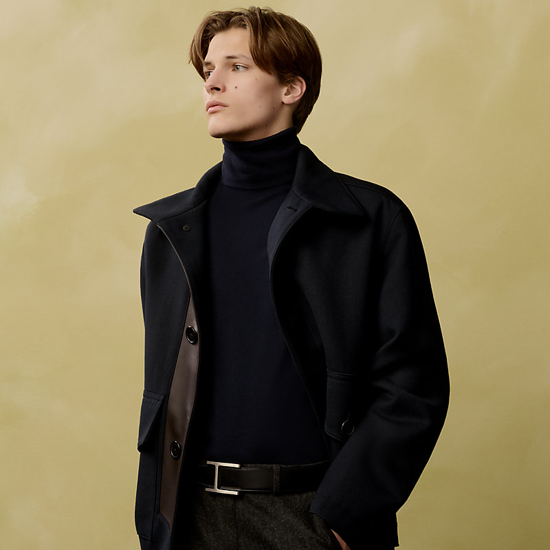 Fil d'H belt buckle & Coaching reversible leather strap 38&nbsp;mm