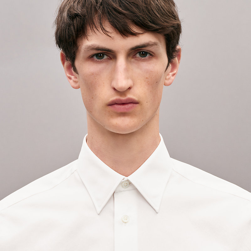 Fitted shirt with Faubourg collar, View: , view 4 of 5