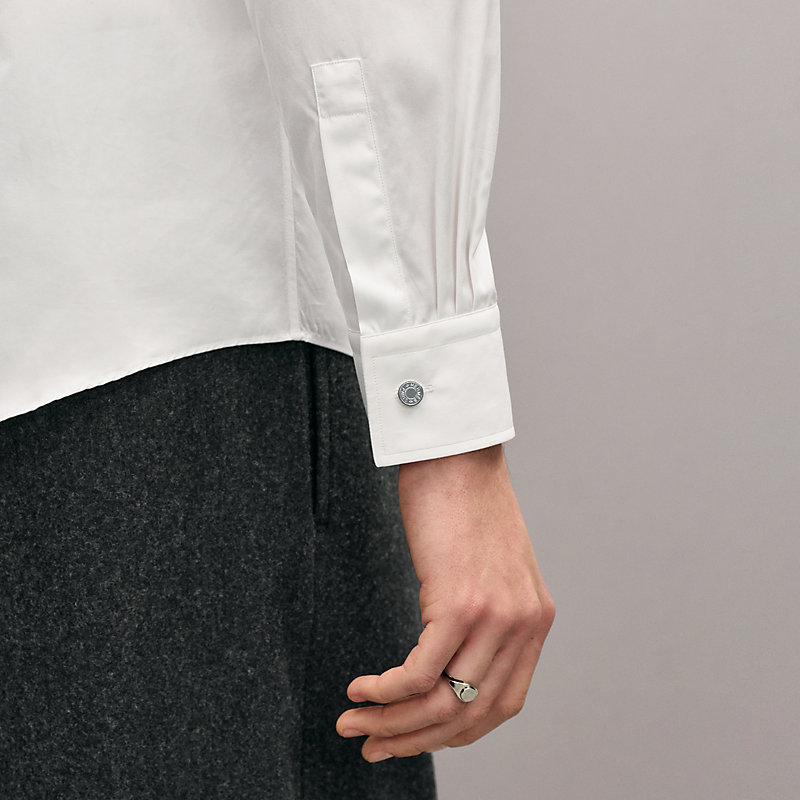 Fitted shirt with Faubourg collar, View: , view 5 of 5