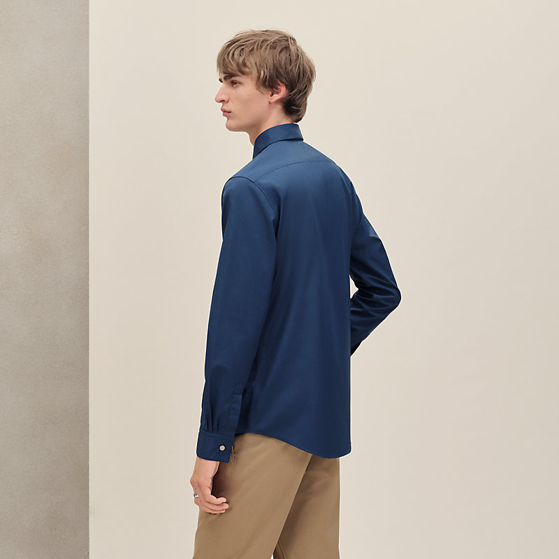 Fitted shirt with Louis collar