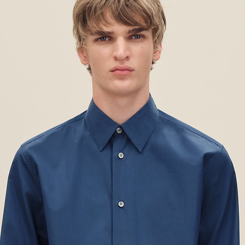 Fitted shirt with Louis collar