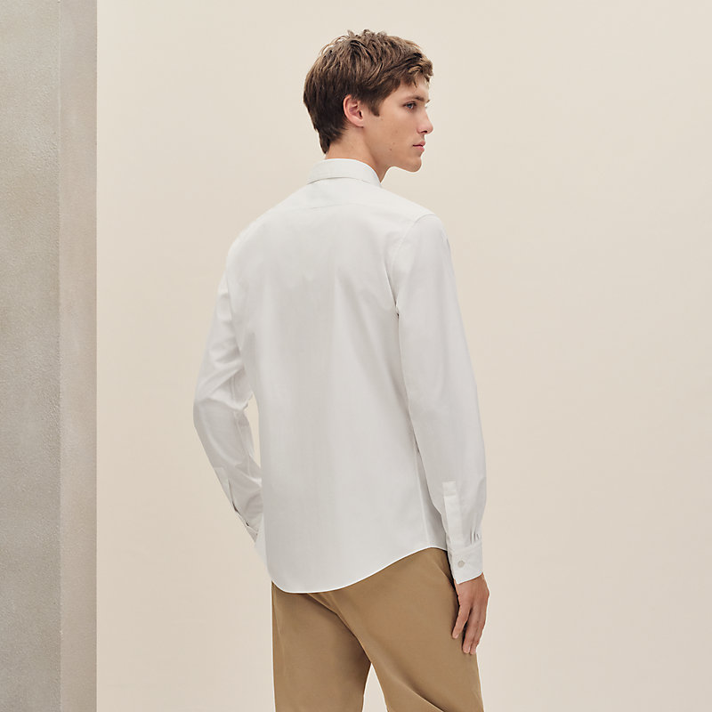 Fitted shirt with Louis collar