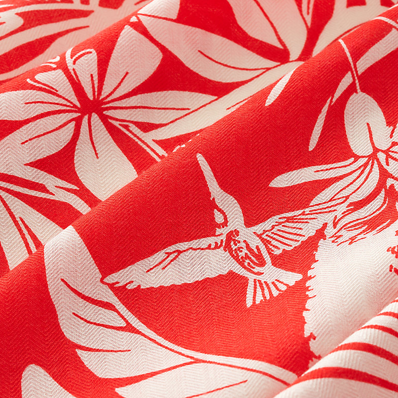 Flamingo Party Tattoo shawl 140