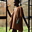 Flaneuse water bottle and shoulder strap, View: Worn, worn, view 6 of 6