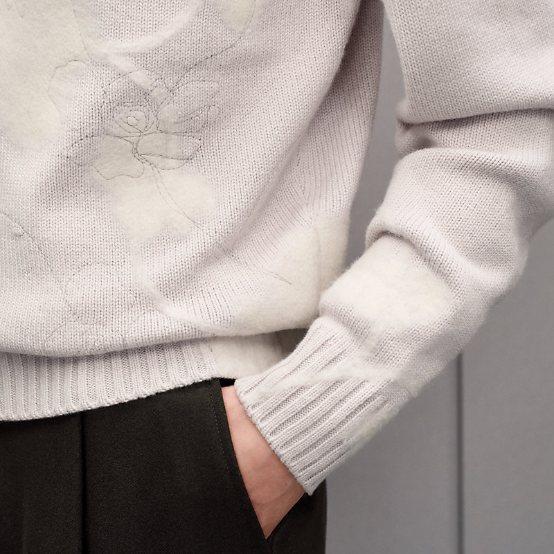 “Fleurs et flous”高领针织衫, 视图: , 当前为第5张（共6张）