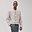 View: Worn, "Fleurs technique" rib-trim jacket