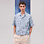 View: Worn, "Fleurs technique" short-sleeve overshirt