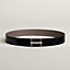 Flibustier belt buckle & Reversible leather strap 38 mm, view 1 of 3