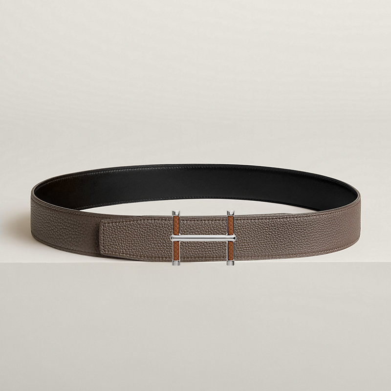 Flibustier belt buckle & Reversible leather strap 38 mm