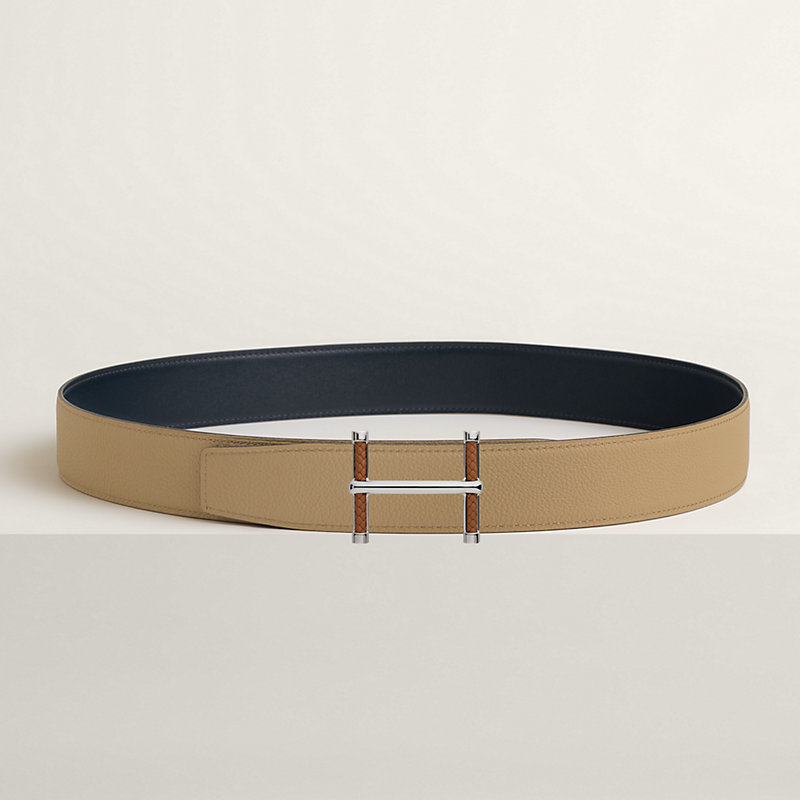 Flibustier belt buckle & Reversible leather strap 38 mm