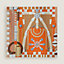 View: Flat, Flora y Plata scarf 90