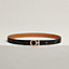 View: , Flot belt buckle & Hermès sur Mer reversible leather strap 24 mm