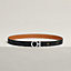 View: , Flot belt buckle & Hermès sur Mer reversible leather strap 24 mm