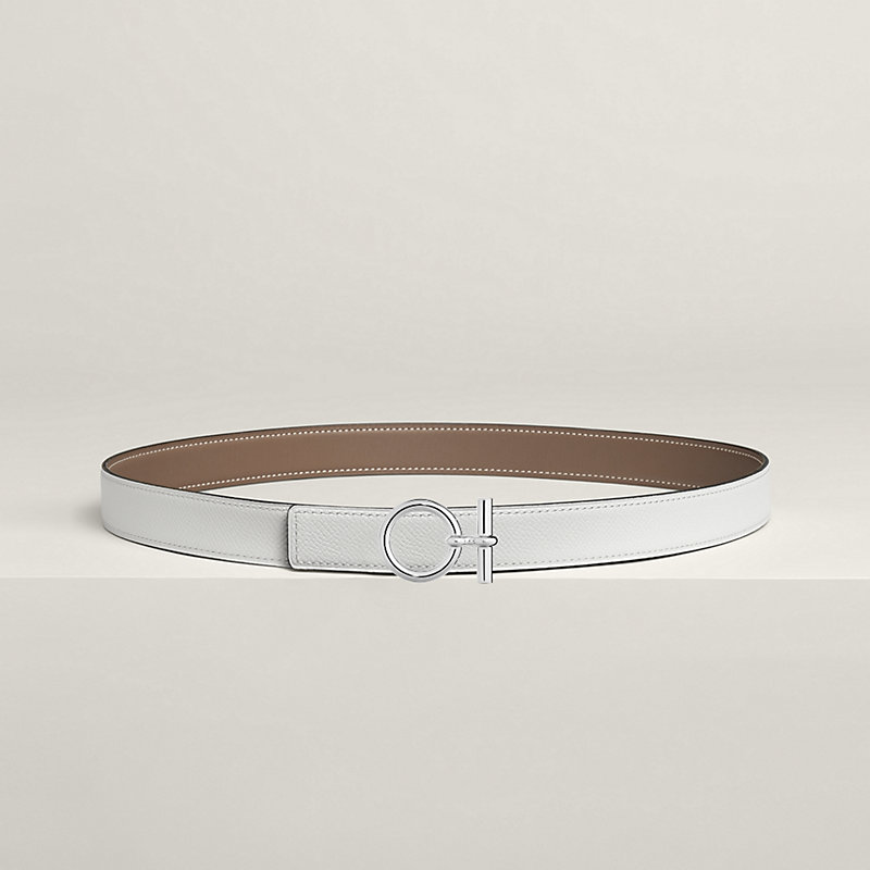 Flot belt buckle & Reversible leather strap 24 mm
