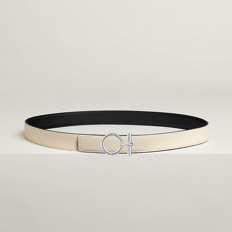 Flot belt buckle & Reversible leather strap 24 mm