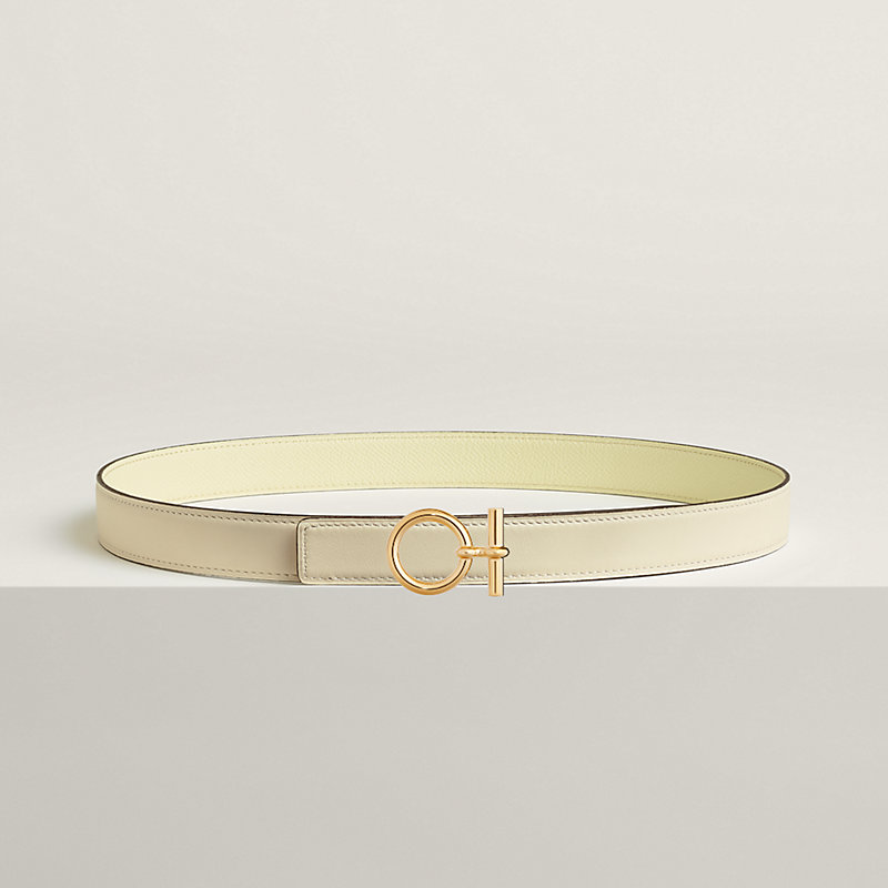 Flot belt buckle & Reversible leather strap 24 mm