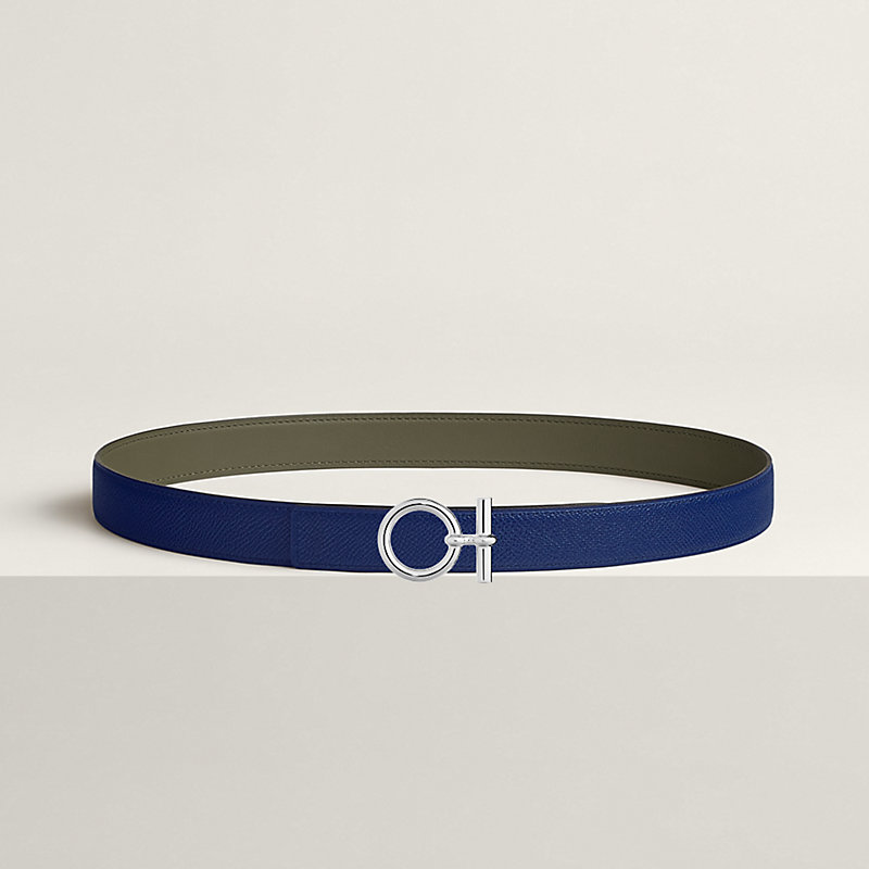 Flot belt buckle & Reversible leather strap 24 mm