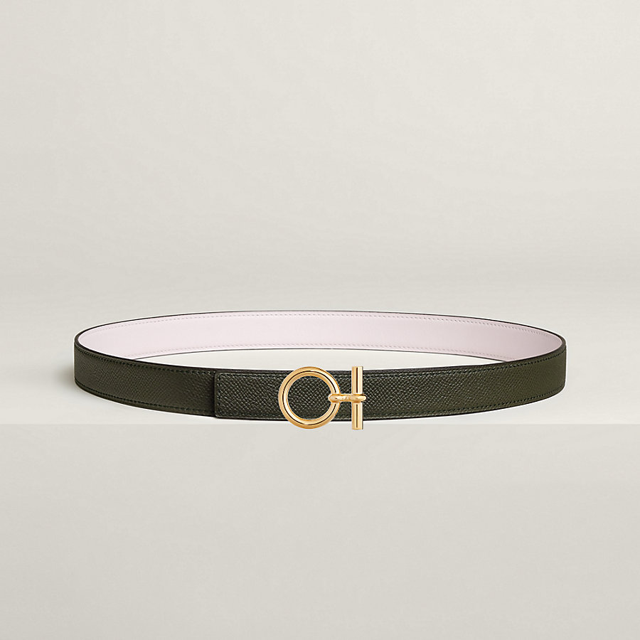 Flot belt buckle & Reversible leather strap 24 mm