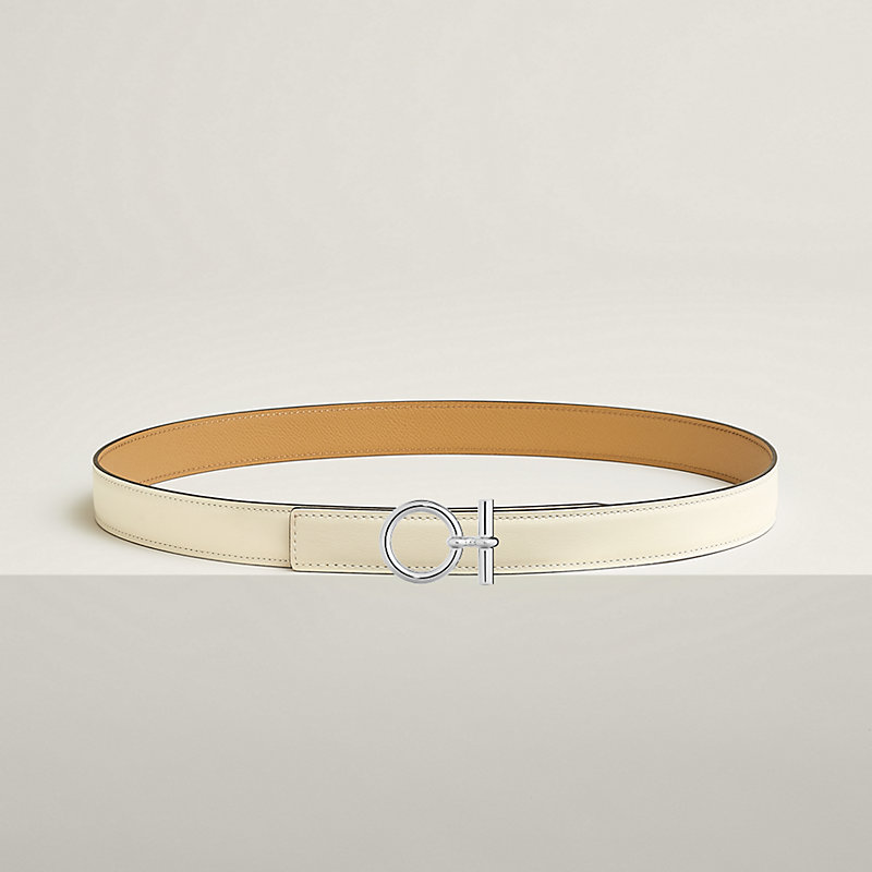 Flot belt buckle & Reversible leather strap 24 mm