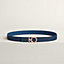 Flot Godronne belt buckle & Reversible leather strap 24 mm, view 2 of 3