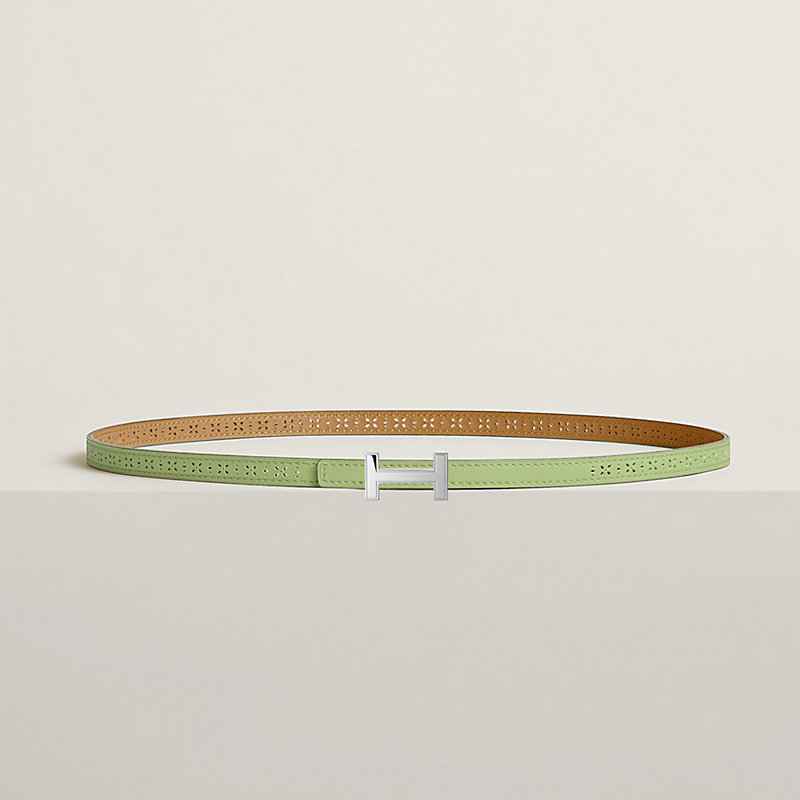 Focus belt buckle & Reversible leather strap 13 mm | Hermès 