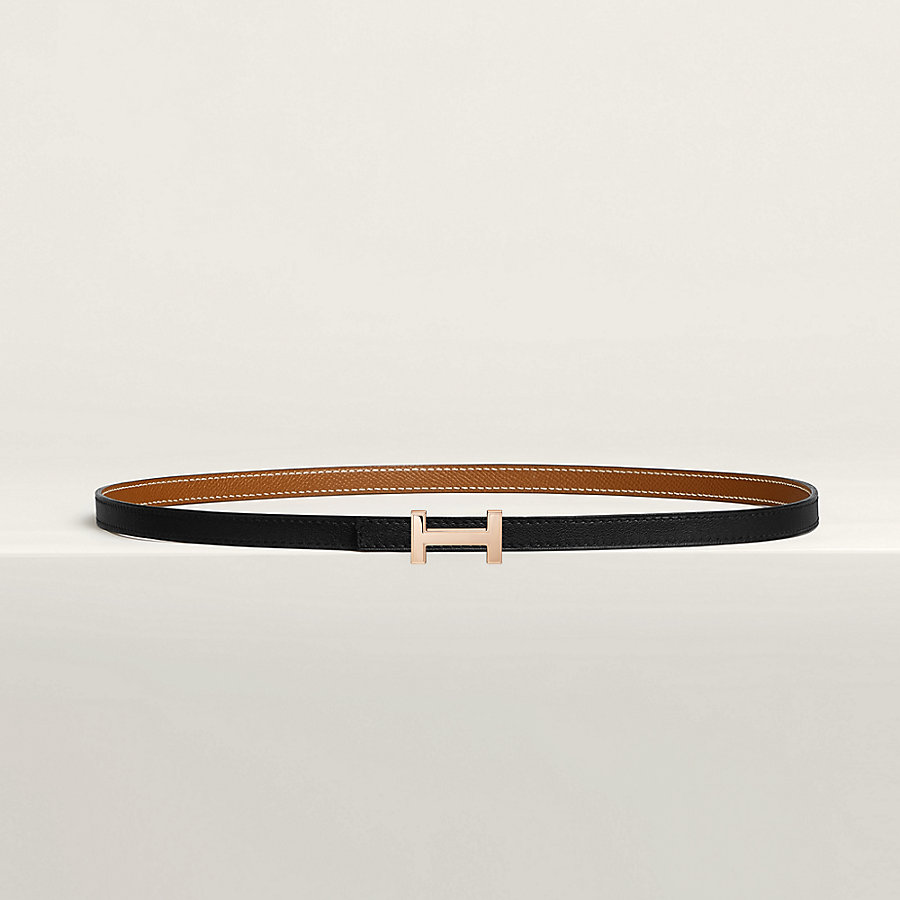 Focus belt buckle & Reversible leather strap 13 mm