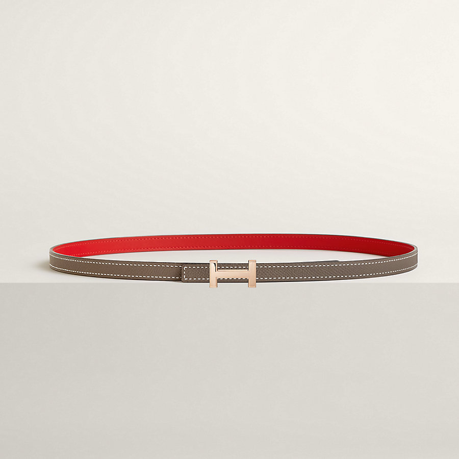 Focus belt buckle & Reversible leather strap 13 mm