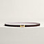 View: , Focus belt buckle & Reversible leather strap 13 mm