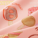 View: Detail, Funny Ice Cream scarf 70