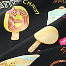 View: Detail, Funny Ice Cream scarf 70