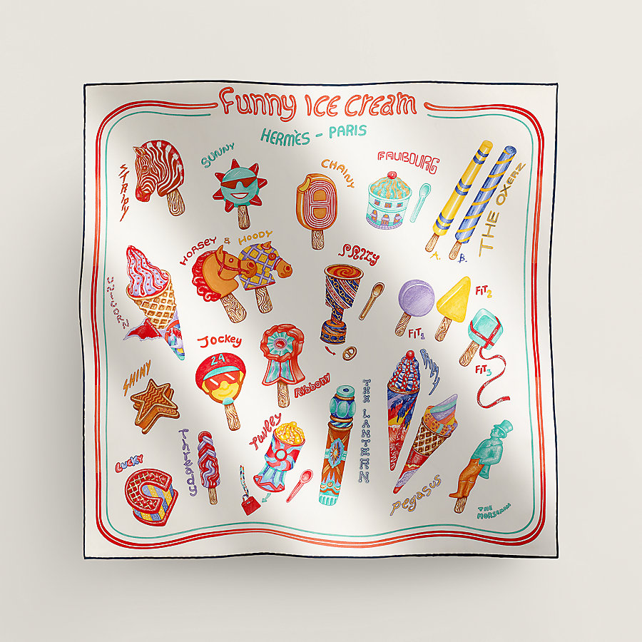 Funny Ice Cream scarf 70