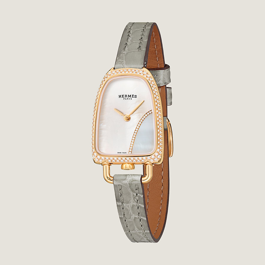 Galop d'Hermès watch, Medium model, 32 mm