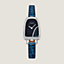 View: front, Galop d'Hermès watch, Medium model, 32 mm