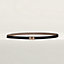 Galopin belt buckle & Reversible leather strap 13 mm, view 1 of 3