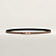 Galopin belt buckle & Reversible leather strap 13 mm, view 2 of 3