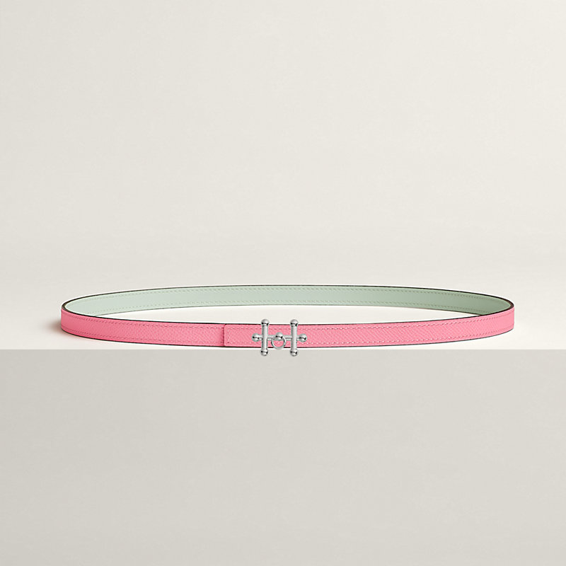 Galopin belt buckle & Reversible leather strap 13 mm