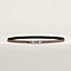 View: , Gamma belt buckle & Reversible leather strap 13 mm