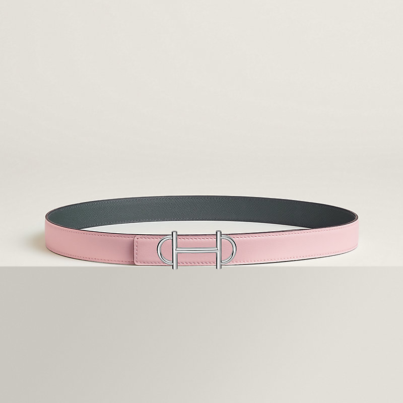 Gamma belt buckle & Reversible leather strap 24 mm
