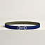 View: , Gamma belt buckle & Reversible leather strap 24 mm