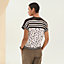 View: Worn, "Garde-Robe Pop" short-sleeve twillaine sweater