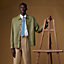 Geometrical H tie 7&nbsp;cm, View: Worn, worn, view 2 of 2